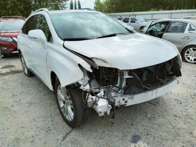 LEXUS RX 450 2010 with VIN JTJBC1BA4A2019178 - Photo from auction