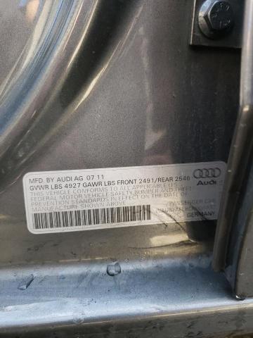 Photo 10 from auction – 2012 AUDI A4 PREMIUM with VIN WAUBFAFL8CN004932