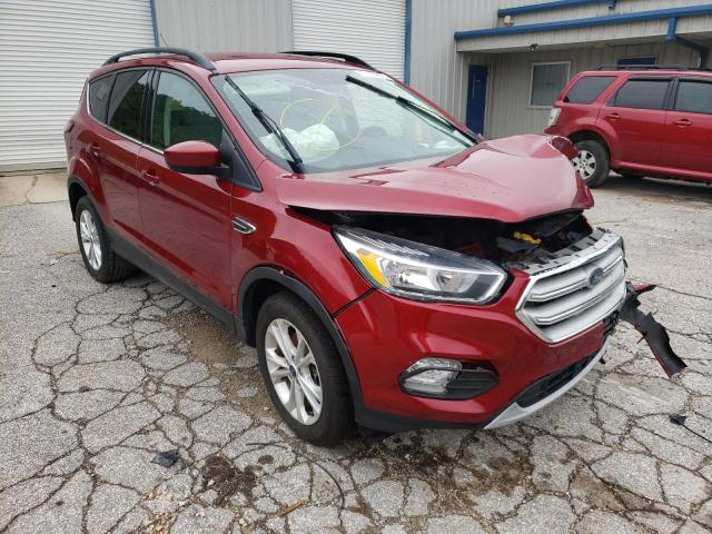 FORD ESCAPE SE 2018 with VIN 1FMCU9G90JUB48911 - Photo from auction