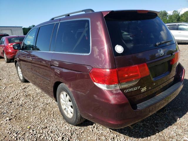 Photo 3 from auction – 2008 HONDA ODYSSEY EX with VIN 5FNRL386X8B410195