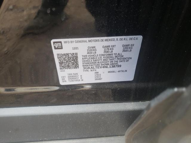 Photo 10 from auction – 2022 GMC TERRAIN SL with VIN 3GKALTEV4NL138799