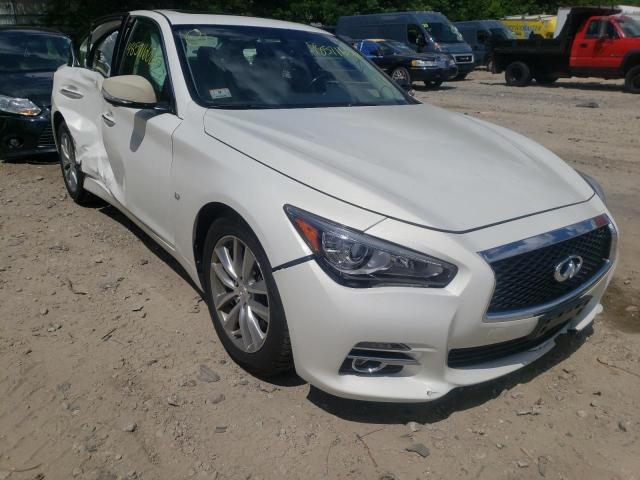 INFINITI Q50 BASE 2014 with VIN JN1BV7AR4EM686644 - Photo from auction