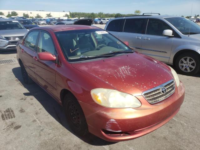 TOYOTA COROLLA CE 2005 with VIN 2T1BR32E85C438710 - Photo from auction