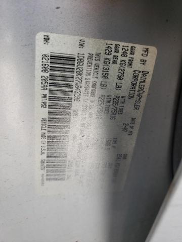 Photo 10 from auction – 2007 DODGE NITRO SXT with VIN 1D8GU28K27W643298