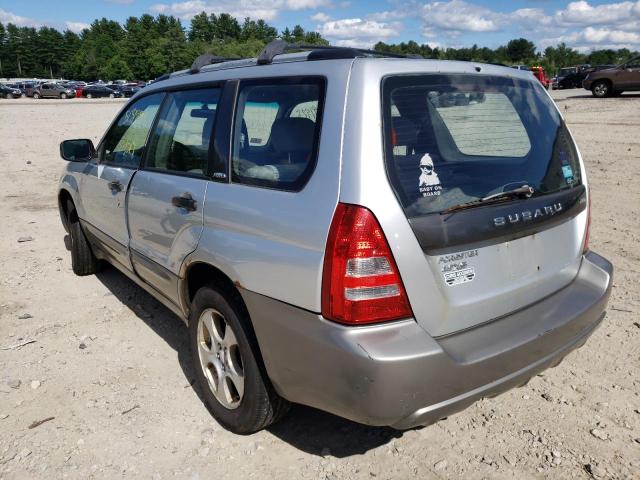 Photo 3 from auction – 2003 SUBARU FORESTER 2 with VIN JF1SG65633H766191