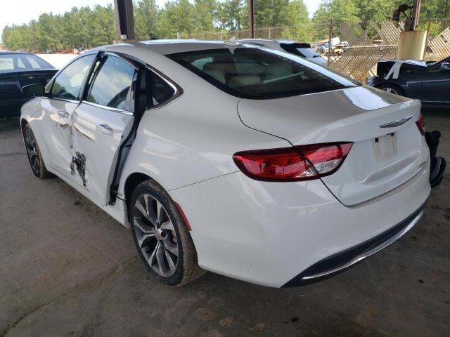 Photo 3 from auction – 2016 CHRYSLER 200 C with VIN 1C3CCCCB2GN107877