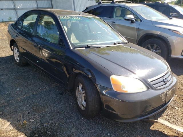HONDA CIVIC LX 2002 with VIN 2HGES15592H608884 - Photo from auction