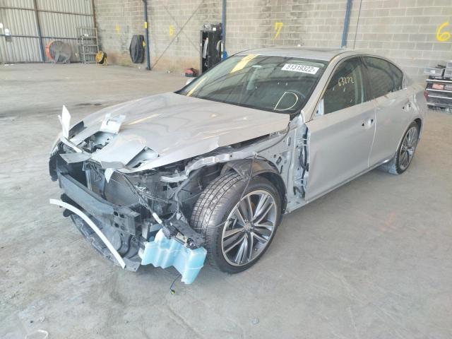 Photo 2 from auction – 2014 INFINITI Q50 BASE with VIN JN1BV7AP0EM670634