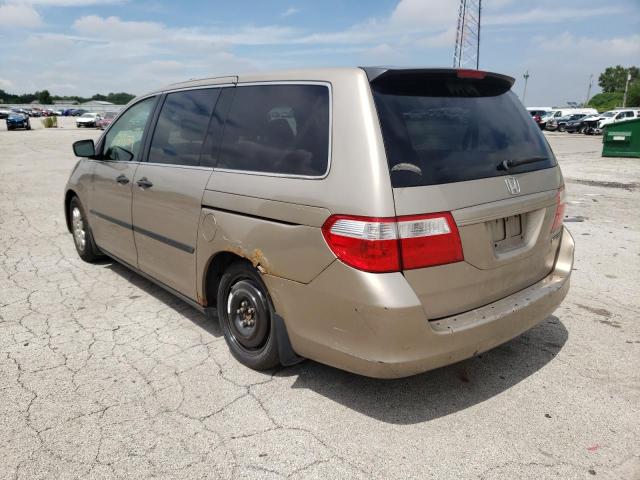 Photo 3 from auction – 2005 HONDA ODYSSEY LX with VIN 5FNRL38255B053033
