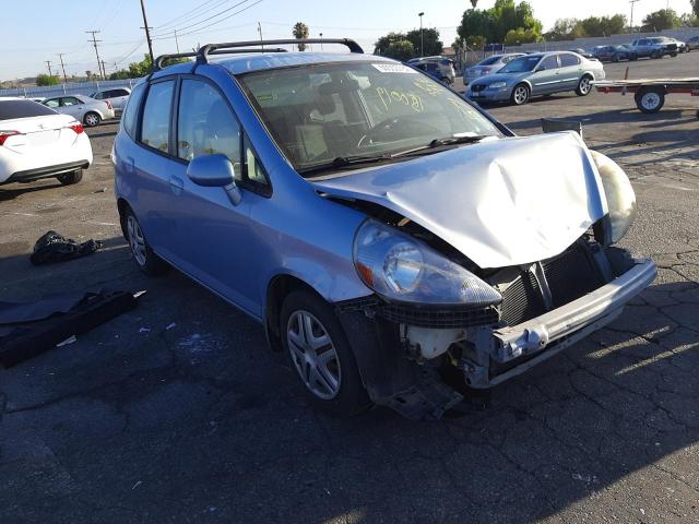HONDA FIT 2008 with VIN JHMGD374X8S045698 - Photo from auction