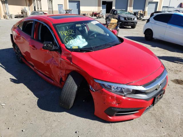 HONDA CIVIC EX 2017 with VIN 2HGFC2F76HH524036 - Photo from auction