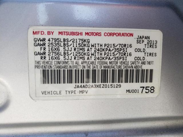 Photo 10 from auction – 2014 MITSUBISHI OUTLANDER with VIN JA4AD2A3XEZ015129