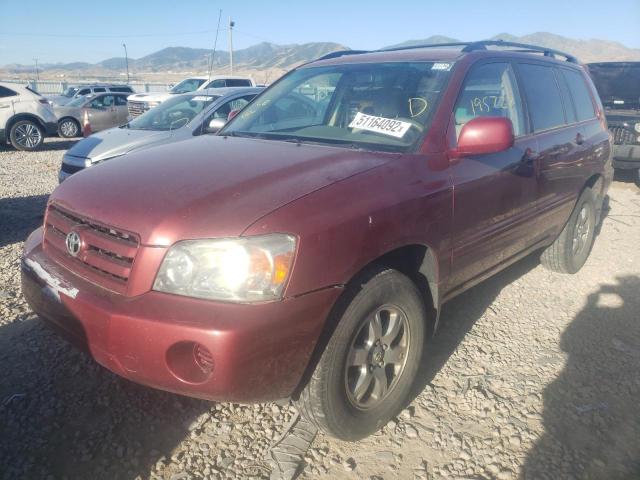 Photo 2 from auction – 2007 TOYOTA HIGHLANDER with VIN JTEEP21A770197775
