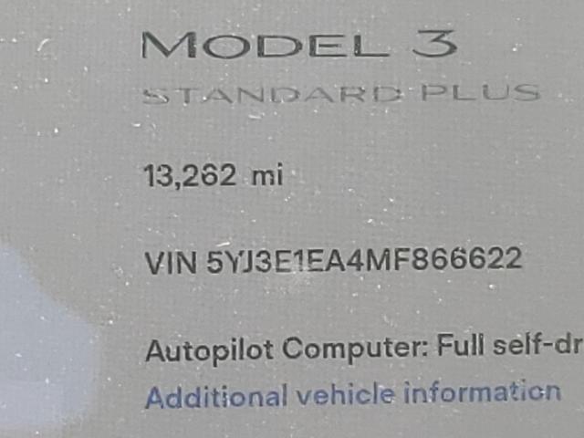 Photo 8 from auction – 2021 TESLA MODEL 3 with VIN 5YJ3E1EA4MF866622