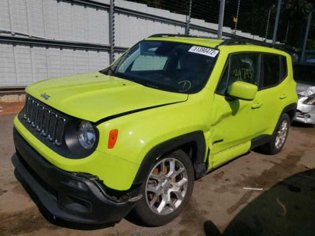 Photo 2 from auction – 2018 JEEP RENEGADE L with VIN ZACCJABB1JPH28906