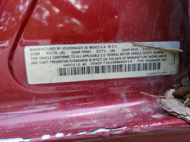 Photo 10 from auction – 2006 VOLKSWAGEN JETTA 2.5 with VIN 3VWSF71K26M840414
