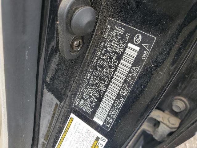 Photo 10 from auction – 2004 LEXUS IS 300 with VIN JTHBD192040090763