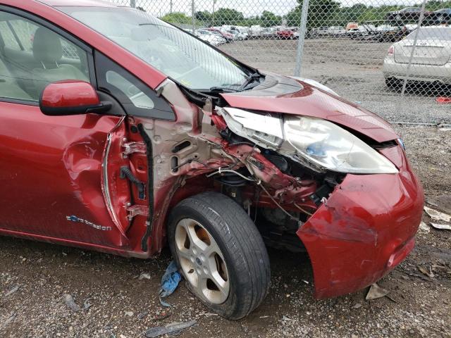 Photo 9 from auction – 2012 NISSAN LEAF SV with VIN JN1AZ0CP7CT015135