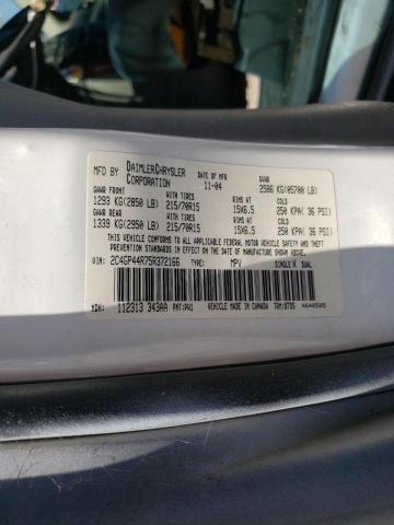 Photo 10 from auction – 2005 CHRYSLER TOWN & COU with VIN 2C4GP44R75R372166