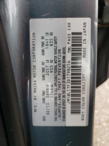 Photo 10 from auction – 2013 MAZDA 3 I with VIN JM1BL1TF3D1798256