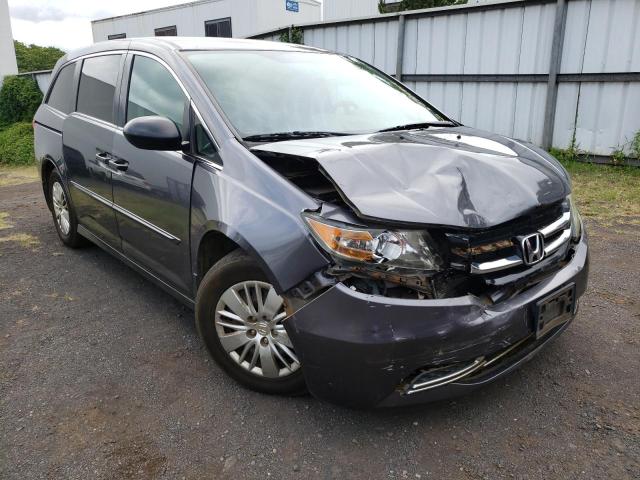HONDA ODYSSEY LX 2014 with VIN 5FNRL5H22EB096885 - Photo from auction