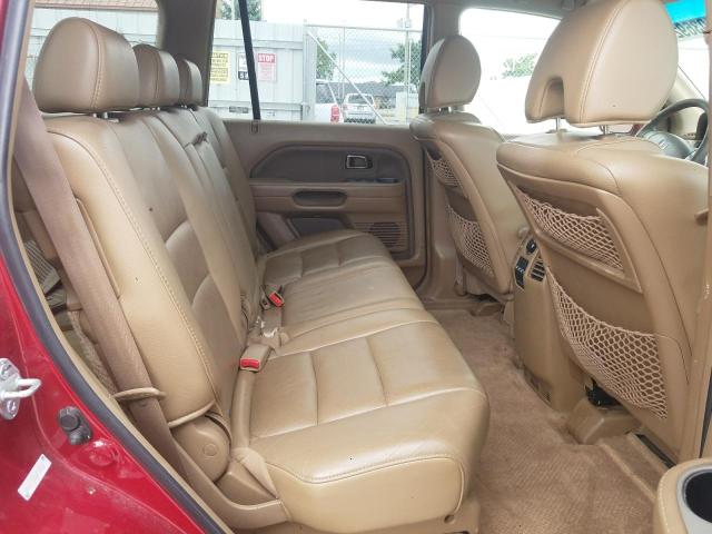 Photo 6 from auction – 2006 HONDA PILOT 4X4 with VIN 5FNYF18606B025006