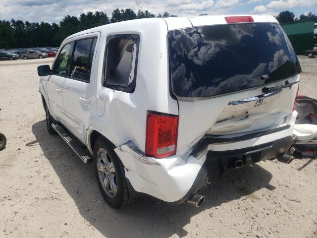 Photo 3 from auction – 2012 HONDA PILOT EXL with VIN 5FNYF4H57CB049789