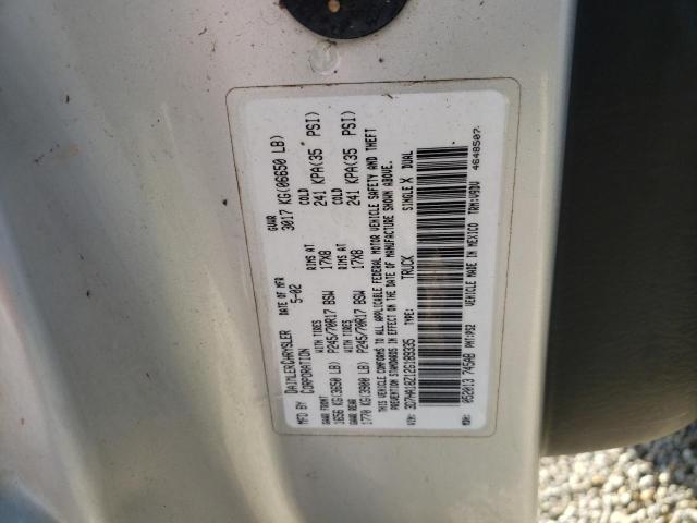 Photo 10 from auction – 2002 DODGE RAM 1500 with VIN 3D7HA18Z12G189335