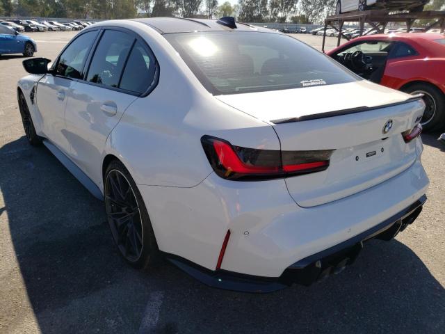 Photo 3 from auction – 2022 BMW M3 COMPETI with VIN WBS33AY04NFM27712