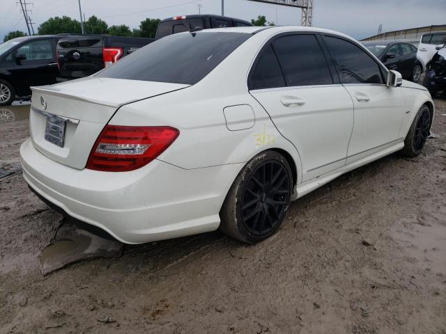 Photo 4 from auction – 2012 MERCEDES-BENZ C CLASS with VIN WDDGF4HB8CR237416