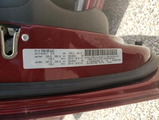 Photo 10 from auction – 2019 DODGE GRAND CARA with VIN 2C4RDGEG4KR760452