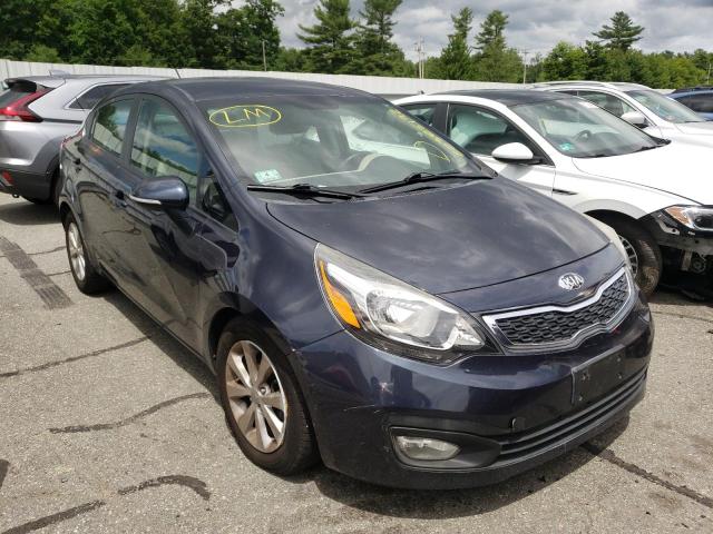 KIA RIO EX 2013 with VIN KNADN4A32D6241285 - Photo from auction