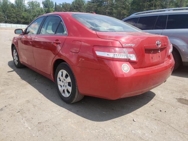 Photo 3 from auction – 2011 TOYOTA CAMRY BASE with VIN 4T4BF3EK0BR209559