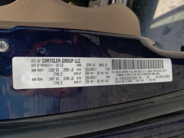 Photo 10 from auction – 2014 DODGE GRAND CARA with VIN 2C4RDGCG2ER212828