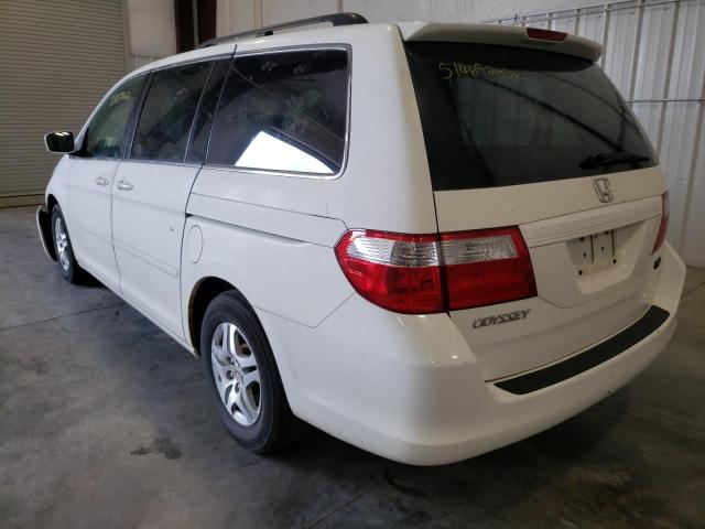 Photo 3 from auction – 2007 HONDA ODYSSEY EX with VIN 5FNRL38767B141605