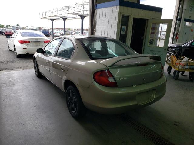 Photo 3 from auction – 2002 DODGE NEON with VIN 1B3ES26C62D557201
