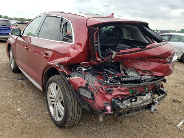Photo 3 from auction – 2018 AUDI Q5 PREMIUM with VIN WA1BNAFY1J2202648