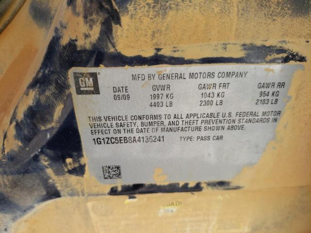 Photo 10 from auction – 2010 CHEVROLET MALIBU 1LT with VIN 1G1ZC5EB8A4136241