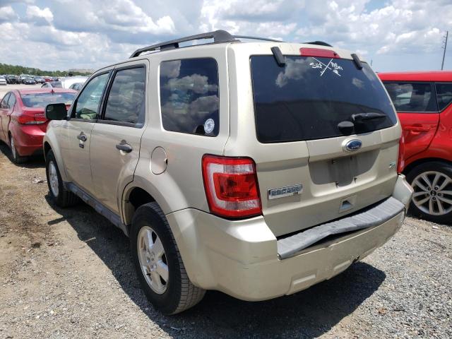 Foto 3 de la subasta – 2011 FORD ESCAPE XLT con VIN 1FMCU0DG1BKC39620