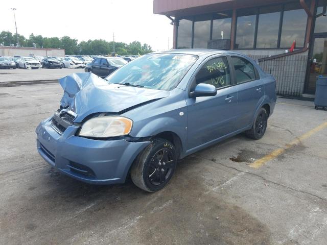 Photo 2 from auction – 2007 CHEVROLET AVEO LS with VIN KL1TD56657B066463