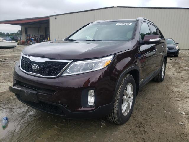 Photo 2 from auction – 2015 KIA SORENTO LX with VIN 5XYKTCA62FG630366