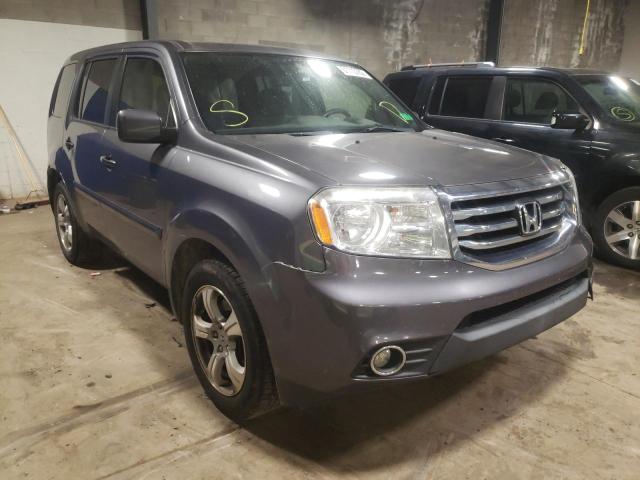HONDA PILOT EX 2015 with VIN 5FNYF4H45FB016933 - Photo from auction