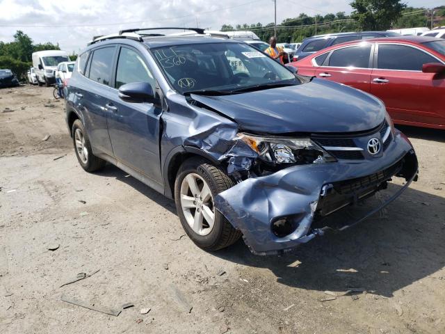 TOYOTA RAV4 XLE 2013 with VIN JTMRFREV6DD027281 - Photo from auction