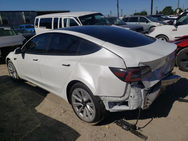 Photo 3 from auction – 2022 TESLA MODEL 3 with VIN 5YJ3E1EA5NF145341