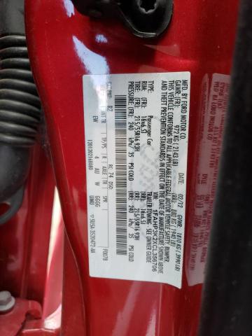 Photo 10 from auction – 2012 FORD FOCUS SE with VIN 1FAHP3K2XCL356706