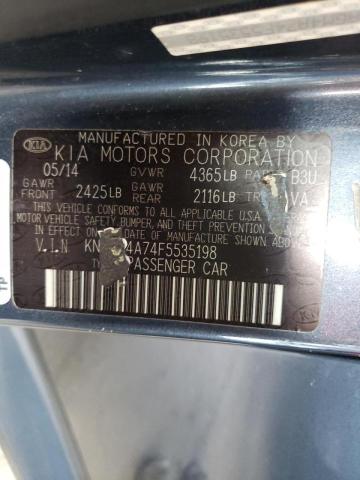 Photo 10 from auction – 2015 KIA OPTIMA LX with VIN KNAGM4A74F5535198