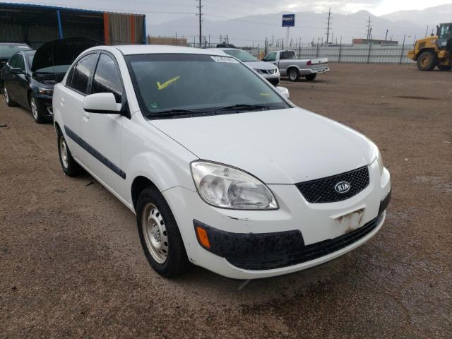 KIA RIO BASE 2007 with VIN KNADE123976188280 - Photo from auction