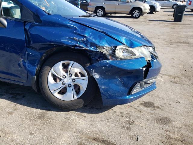 Photo 9 from auction – 2014 HONDA CIVIC LX with VIN 19XFB2F57EE066708