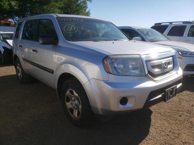 HONDA PILOT LX 2010 with VIN 5FNYF4H23AB005811 - Photo from auction