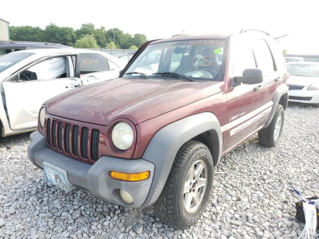 Photo 2 from auction – 2002 JEEP LIBERTY SP with VIN 1J4GL48KX2W163784